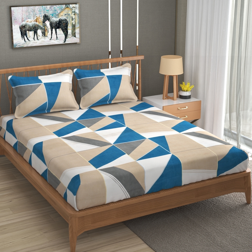 Cotton KING Size Bed Sheet