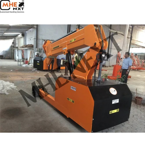 Battery Operated Hydra Crane - Color: Orange