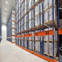 Mobile Racking System - Color: Blue