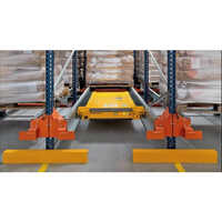 Multi Deep Radio Shuttle Racking - Color: Yellow