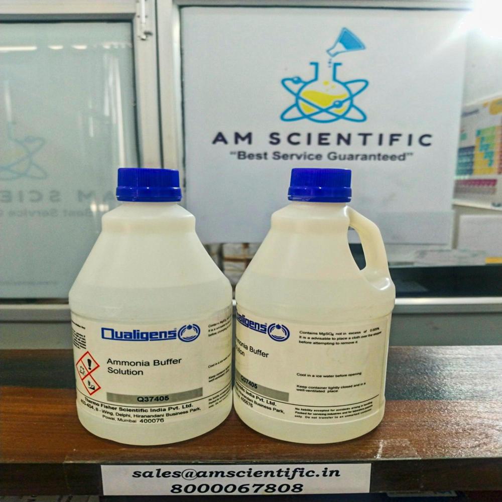 Ammonia Buffer Solution 500ml , Packaging Detai - Grade: Laboratory Grade