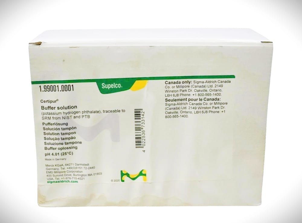 Buffer solution  potassium hydrogen phthalate 30 X 30ml