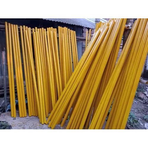 Fiberglass Polyester Tube - Color: Yellow