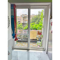 Upvc Balcony Sliding Mosquito Door - Color: As Per Requirement
