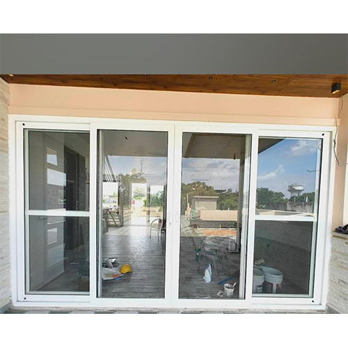 Shatter Balcony Sliding UPVC Door