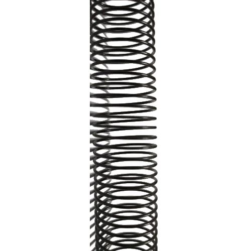 Nylon Coated Spiral Binding Wire - Color: Black