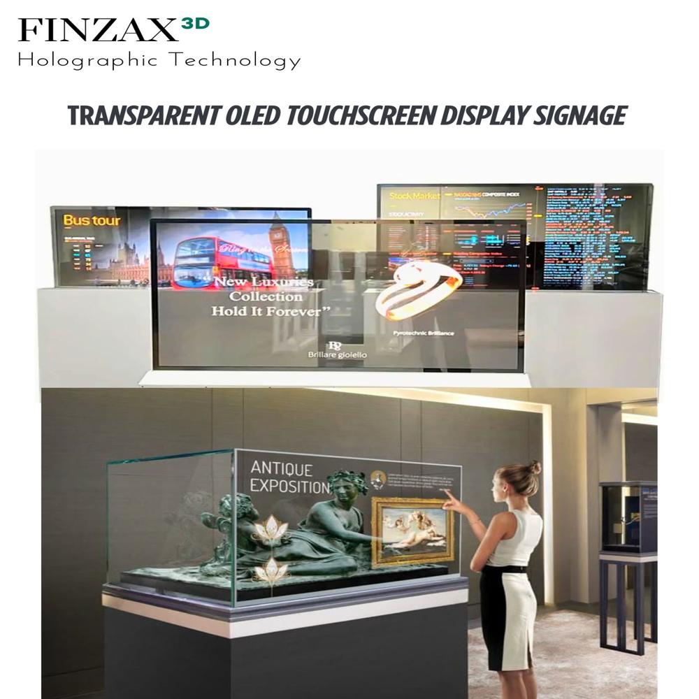 Transparent Oled Touch Display 55 Inch - Body Material: Stainles Steel