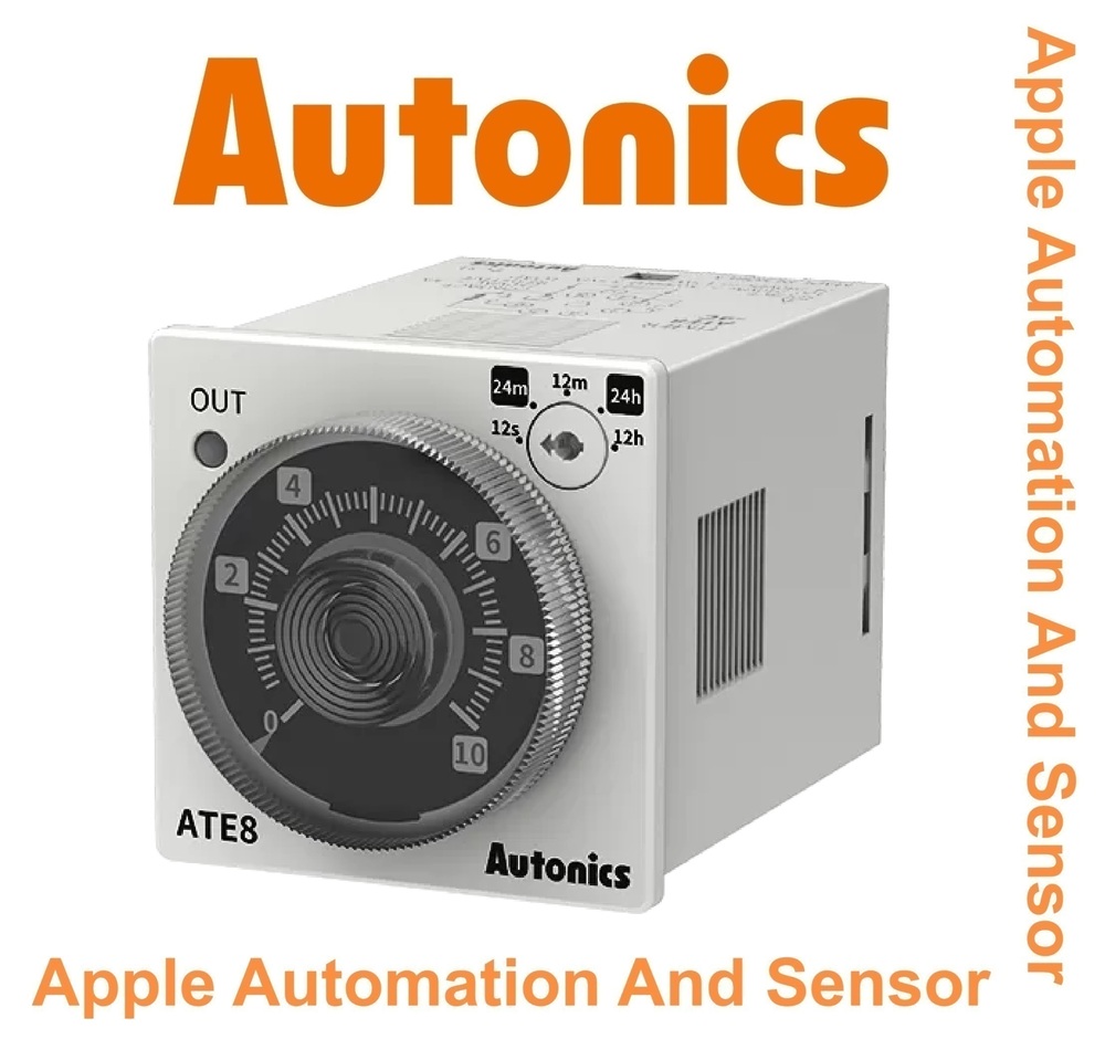 Autonics Ate8-43d Timer - 1 Kg, Industrial Usage , Voltage Specifications, Min Settings , Operating Temperature Range