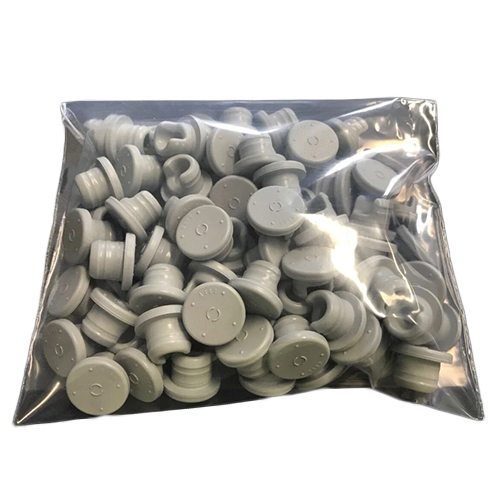 20 Mm C Cut Rubber Stopper - Color: Grey