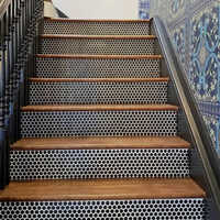 Mosaic Stairs Tiles - Color: Mixed
