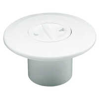 Abs Swimming Pool Vacuum Suction Nozzle - Color: White