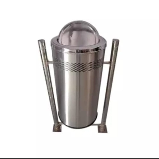 40l Pole Mounted Dustbin - Application: Commercial