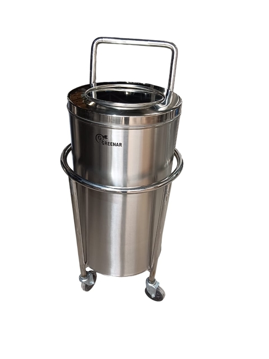 40l Pole Mounted Dustbin - Application: Commercial