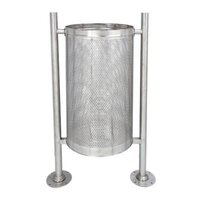 NELKON Steel Dustbin With Stand