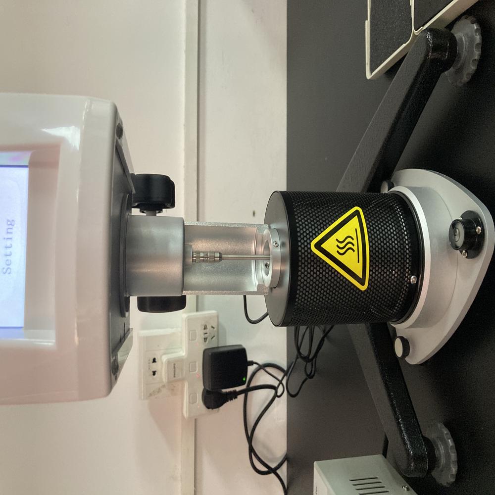 Touch Screen High Temperature Brinell Viscometer Rvdv-1t-h - Color: White