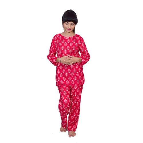 Ladies Cotton Co-Ord Set - Design: Trendy