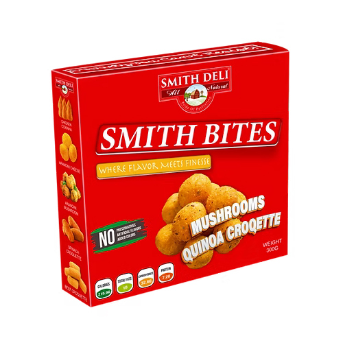 Mushroom Quinoa Croquette Bites - Feature: High Quality