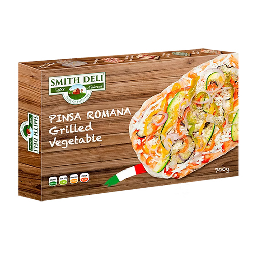 Pinsa Romana Grilled Vegetable Light Pizza - Grade: Food Grade