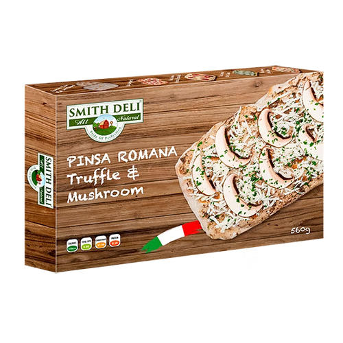 Pinsa Romana Truffle And Mushroom Light Pizza - Grade: Food Grade