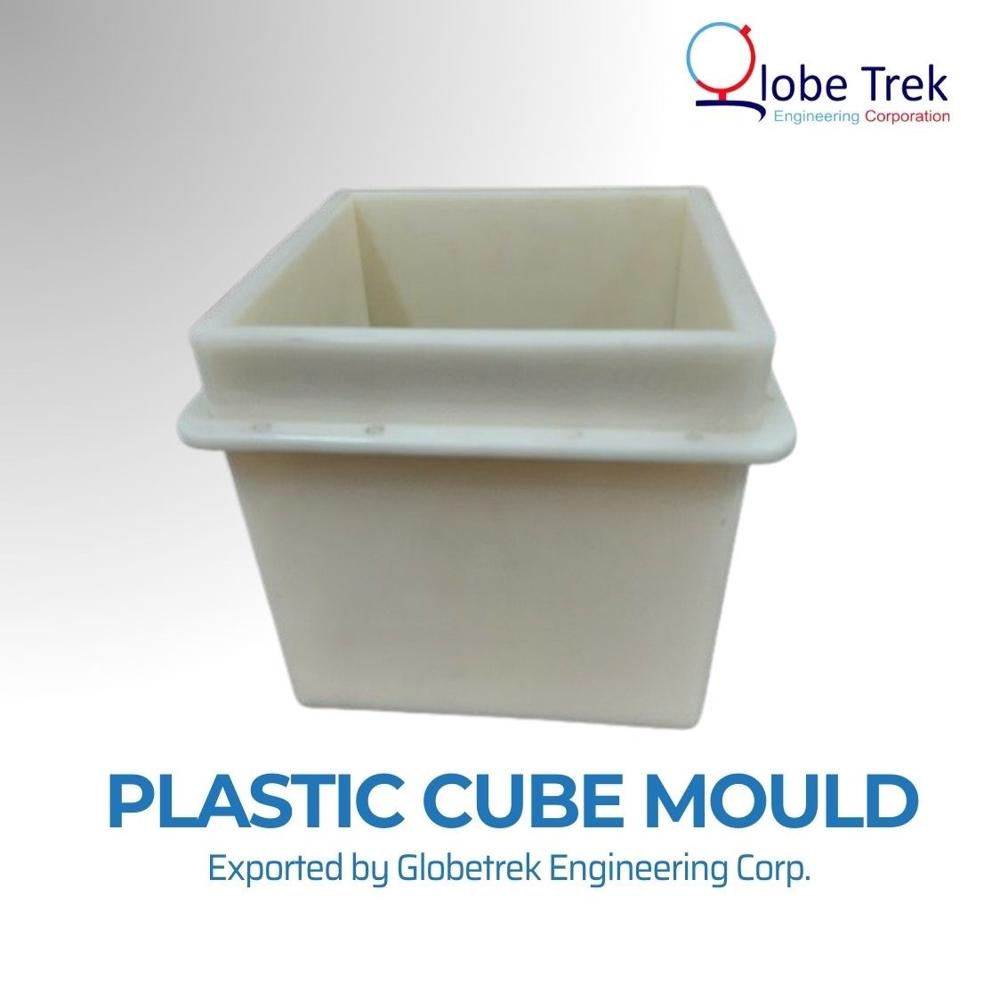 Plastic Cube Mould - Color: White