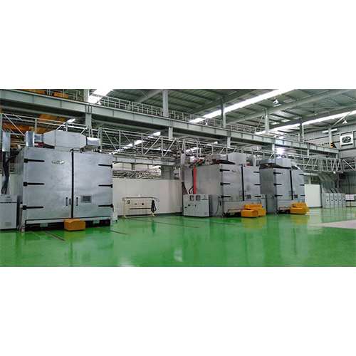Motor Curing Oven With Job Rotation
