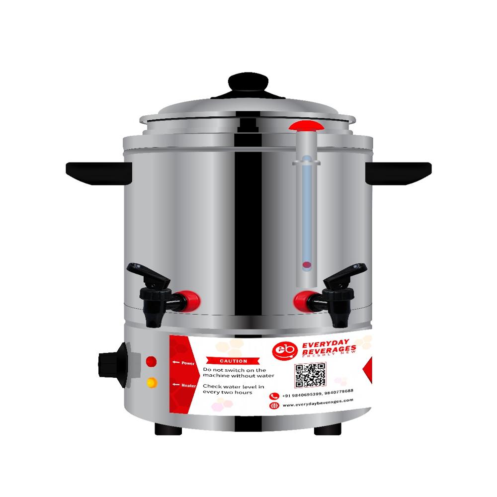Milk Boiler - 5 Liters Capacity, 2000w Power, 30x20x40 Cm Dimensions | Food-grade Stainless Steel, Thermostat Control, Non-stick Inner Surface, Multi-purpose Usage