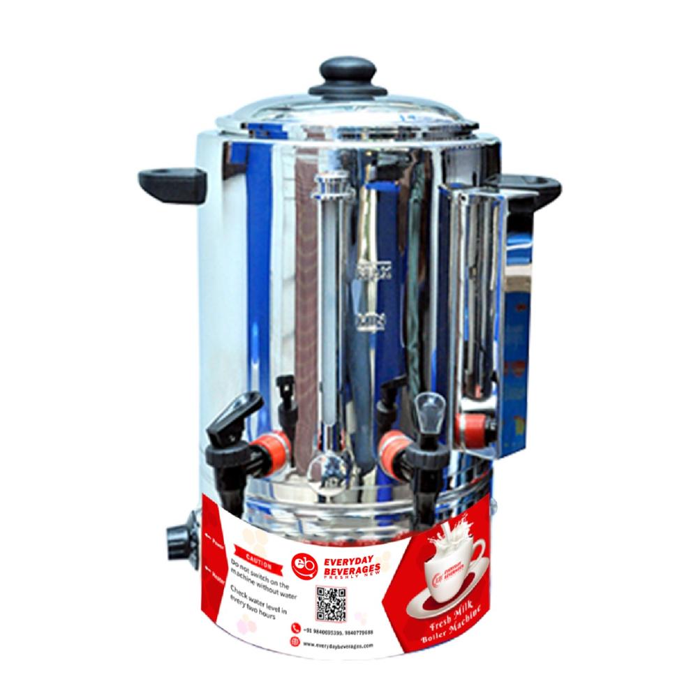 Milk Boiler - 5 Liters Capacity, 2000w Power, 30x20x40 Cm Dimensions | Food-grade Stainless Steel, Thermostat Control, Non-stick Inner Surface, Multi-purpose Usage