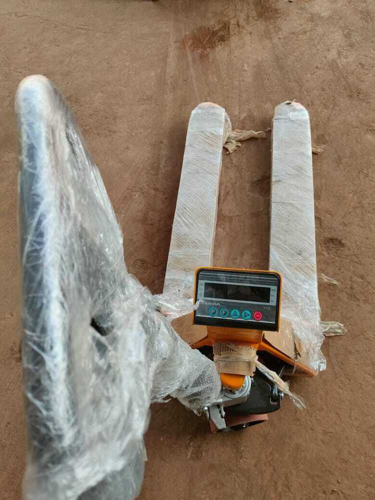 Hand Pallet Truck weighting scale.