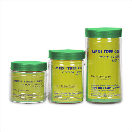 इलास्टिक कॉटन क्रेप बैंडेज