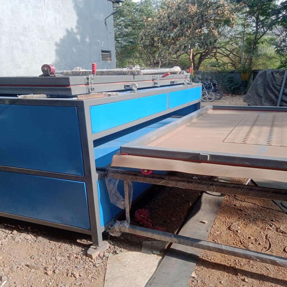 Vacuum Membrane Press Manufactures In Kolkata - Color: Orange Paint Coated