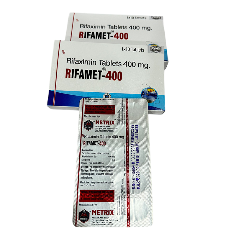रिफैक्सिमिन 400 मिग्रा टैबलेट