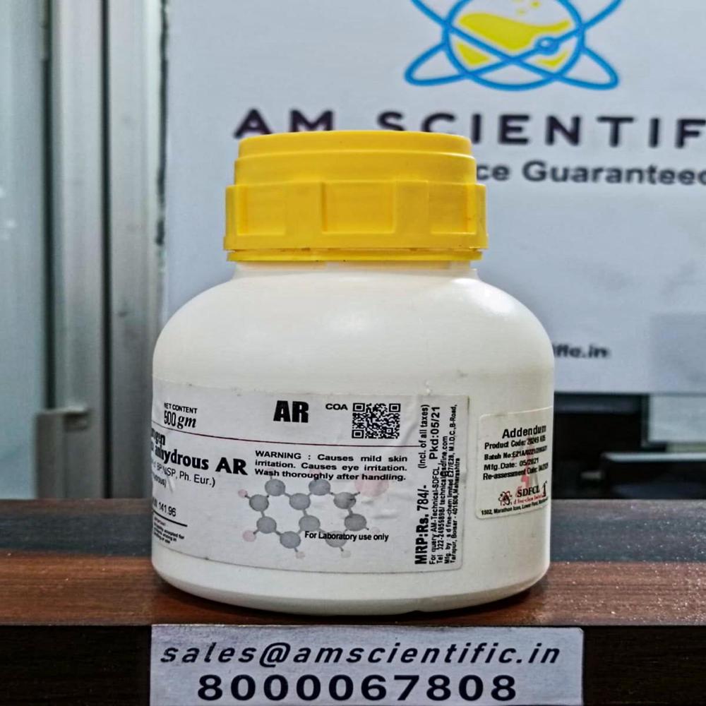 Di-sodium Hydrogen Orthphosphate Anhy - Packaging Type: Plastic Bottle