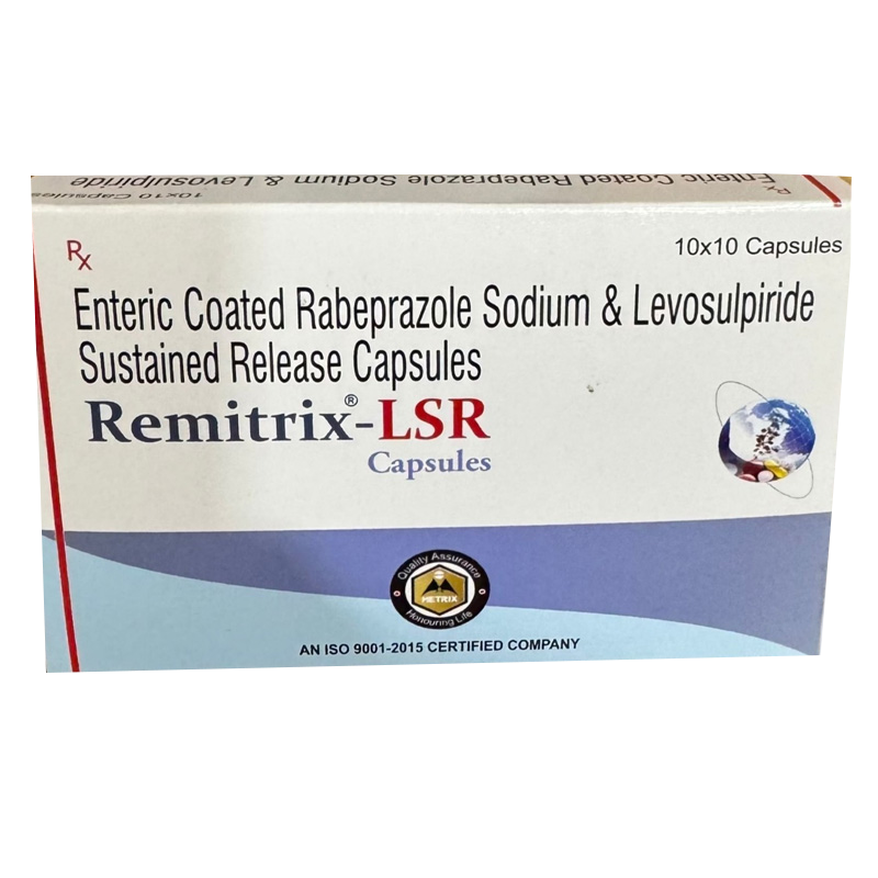 Rabeprazole 20 mg और levosulpride 75 mg