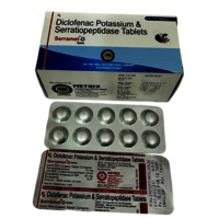 Serra 10 Mg + Diclo K 50 Mg - Dosage Form: As Per Instruction