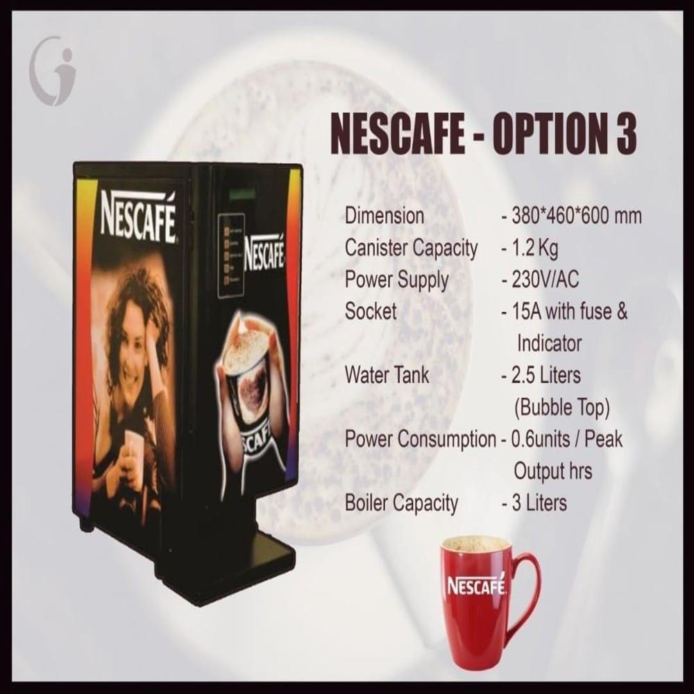 Nescafe 3 Option