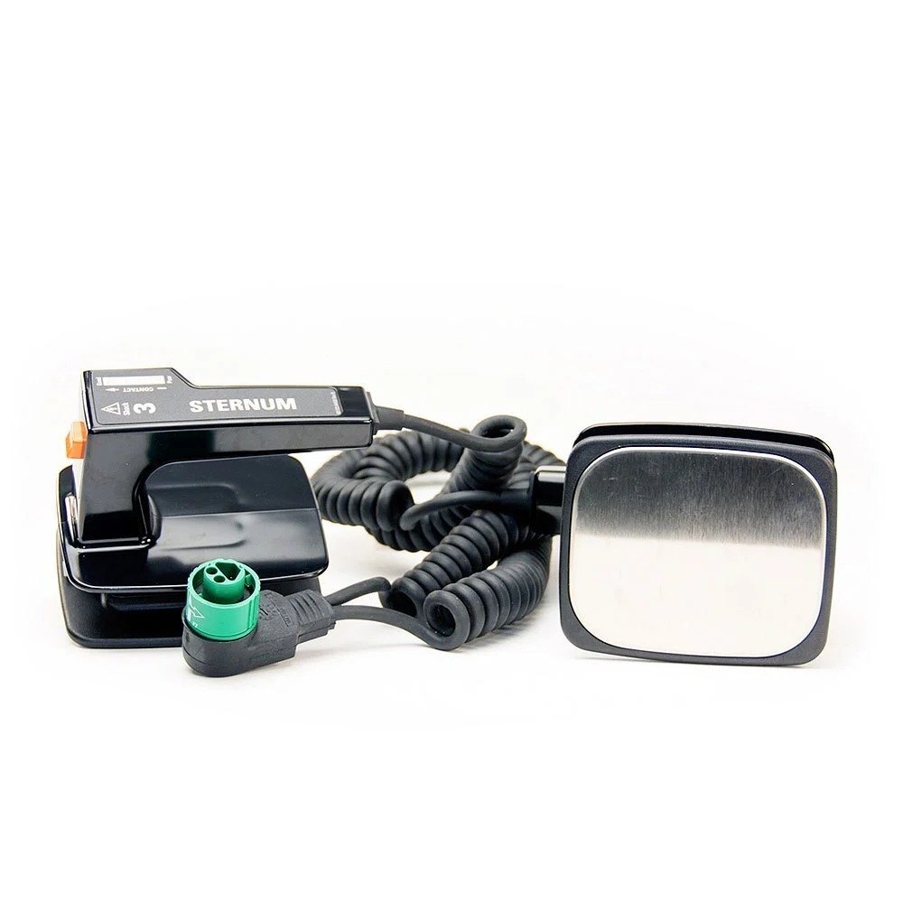 Phillips Defibrillator Xl Paddles - Large Capacitor Charging, External Defibrillation Capability With Paddles For Immediate Use