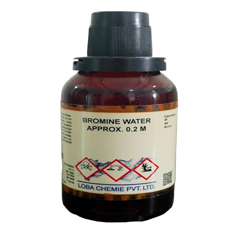 Bromine Water Approx. 0.2 M - Packaging Type: Glass Bottle
