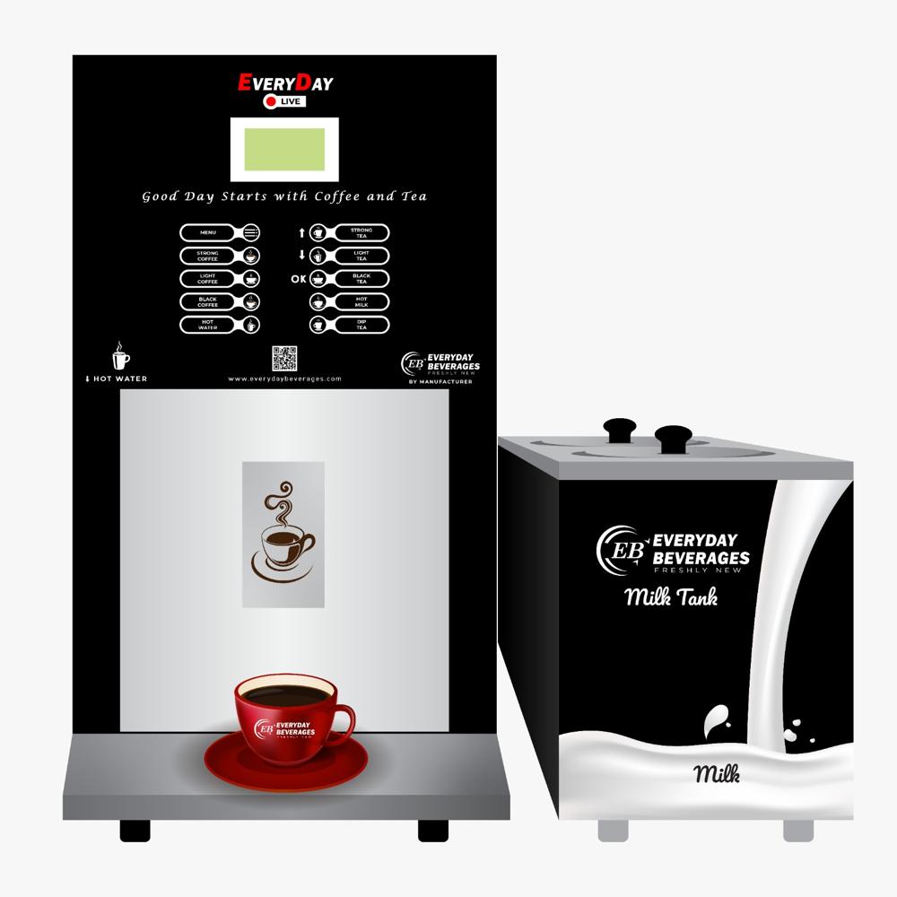 Mini Cafe Tea And Coffee Vending Machine