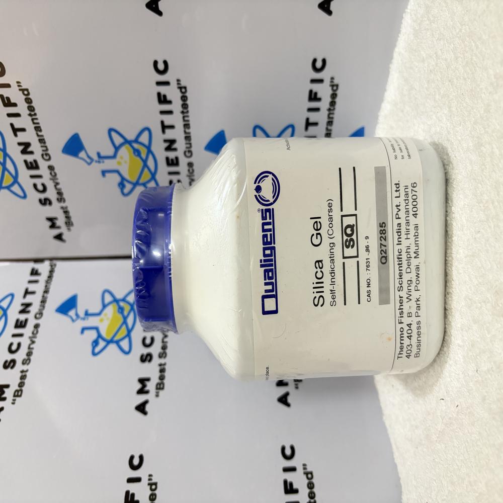 Silica Gel Self Ind Coarse SQ 500g Qualigens