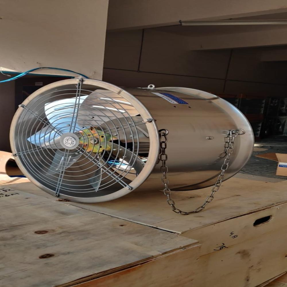 Marut Air Exhaust Fans - Mcg-100, 900mm Blade Diameter, 620 R/min Speed, 30000 M/h Air Flow, <70 Db Noise, 750w Power, 1000x1000x400 Mm Dimensions
