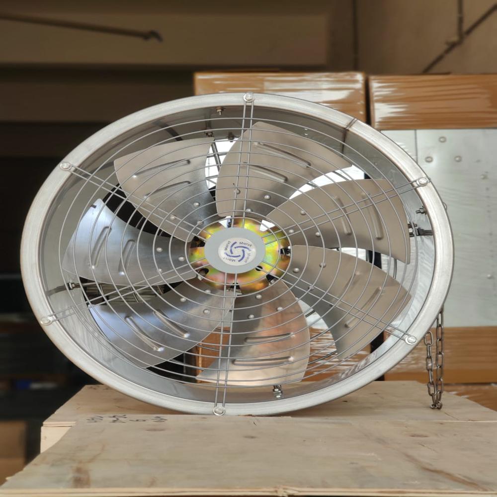 Marut Air Exhaust Fans - Mcg-100, 900mm Blade Diameter, 620 R/min Speed, 30000 M/h Air Flow, <70 Db Noise, 750w Power, 1000x1000x400 Mm Dimensions