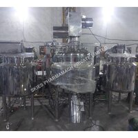 Pharmaceutical Ointment Plant - Capacity: 500 Kg/hr