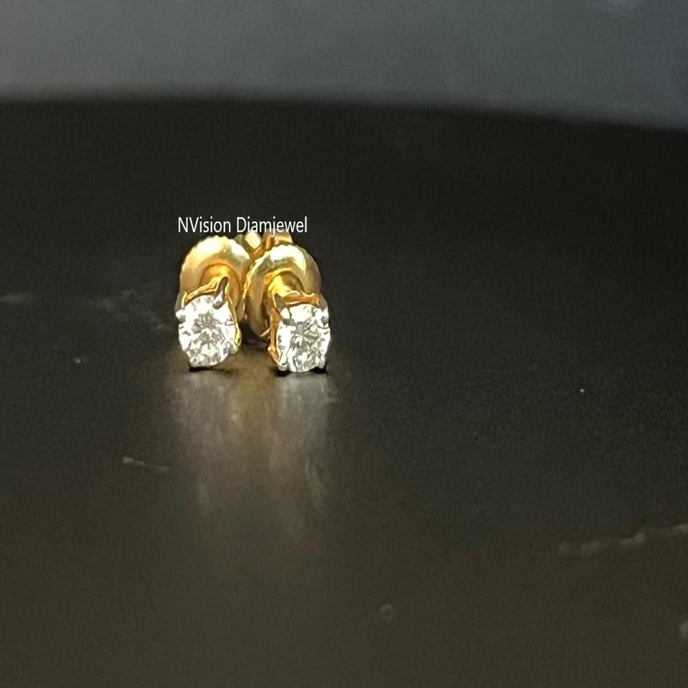 Real Diamonds For Little Darlings Baby Studs at 10500.00 INR in Mumbai ...