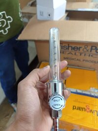 Pigeon High Flow Meter 60lpm - 60 Lpm Oxygen Flow , Long Nozzle For Easy Access In Narrow Spaces, Reliable Tested For High-speed Two-way Action