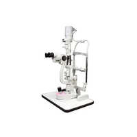3 Step Slit Lamp - Stainless Steel, Automatic Operation, Digital Technology | Portable Design, 100-240 Volt, High-grade Quality