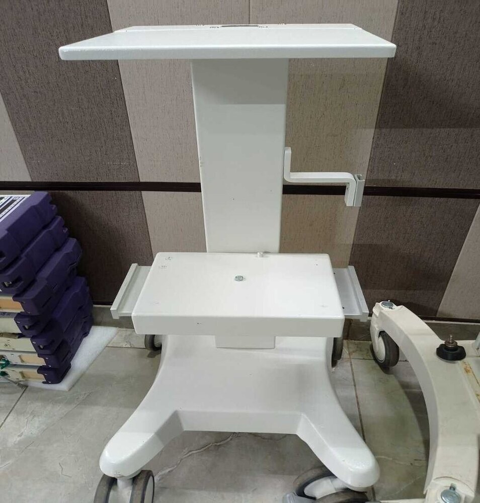 MAQUET SERVO I VENTILATOR TROLLEY - ABS Material, Space-Saving Design, Four Rolling Wheels | Easy Mobility, Ample Storage for Beauty Machines