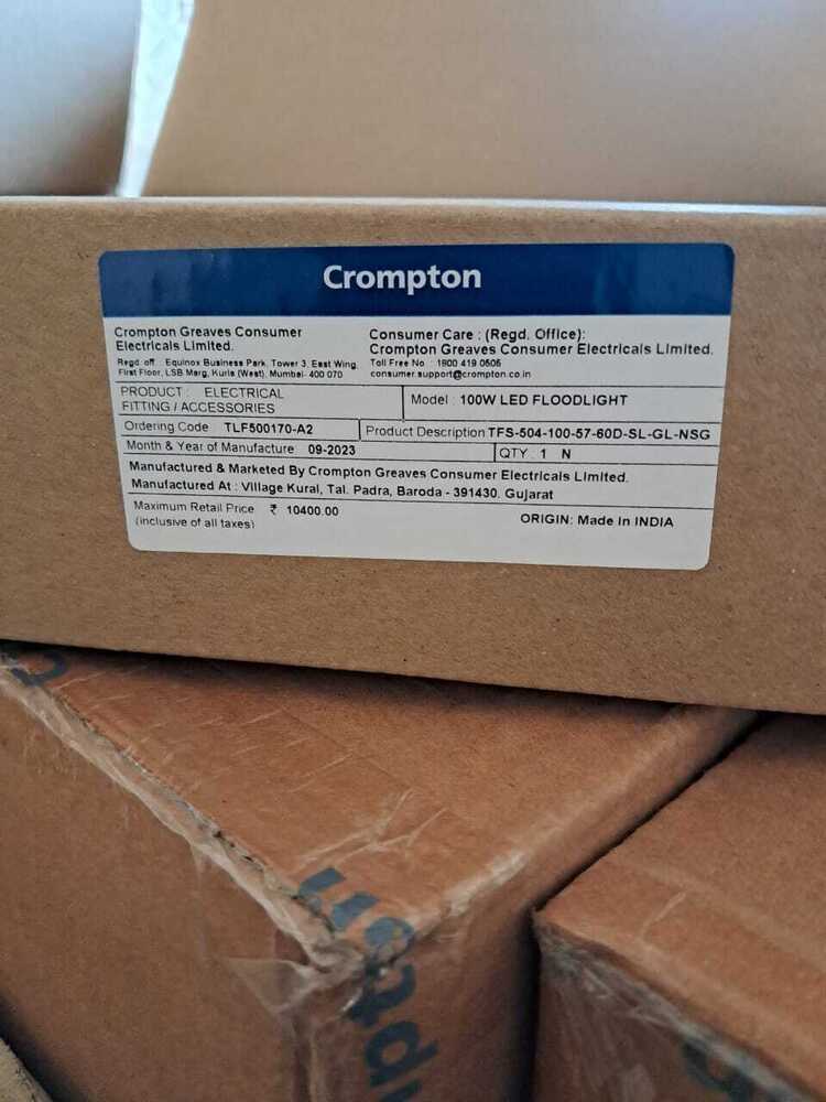 Crompton 100 Watt Led Flood Light