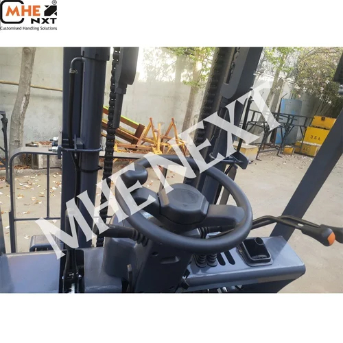 3 Ton Electric Forklift - Color: Black