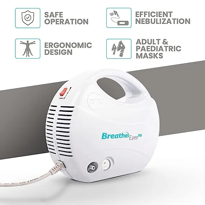BPL Breathe Ezee N8 Nebulizer Machine