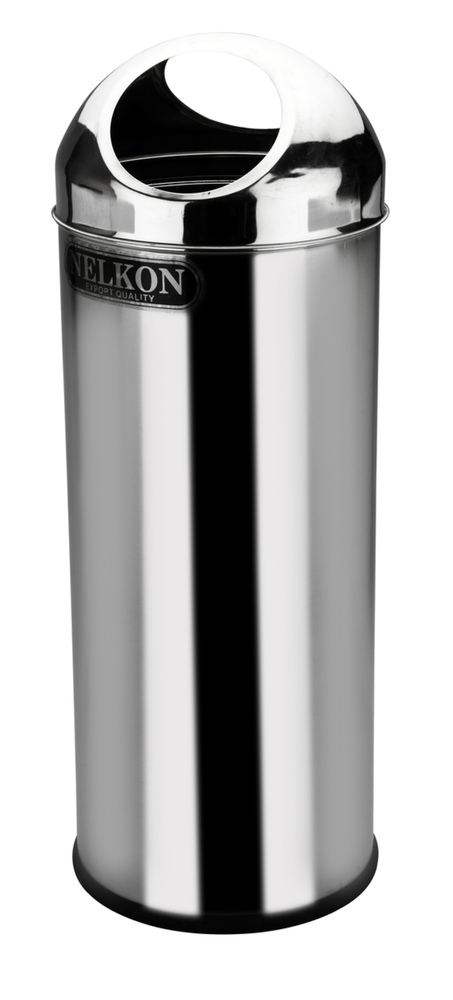 Nelkon Push Can Steel Dustbin - Application: Commercial